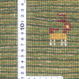 ギャッベ 46x130cm 細長 ランナー 廊下 ペルシャ絨毯