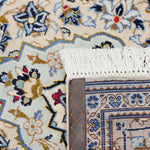 ペルシャ絨毯 カシャーン産 手織りラグ 白