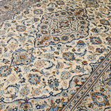 ペルシャラグ カシャーン ウール 白