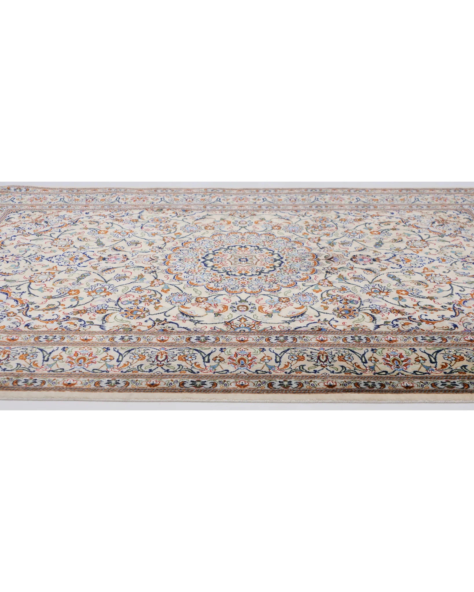 ペルシャ絨毯 カシャーン産 シルク ファッラ工房 80x118cm ペルシャ絨毯 カシャーン産 シルク ファッラ工房 80x118cm