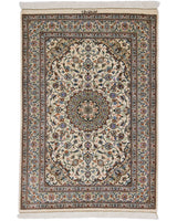 ペルシャ絨毯 カシャーン産 ファッラ工房 シルク 80.5×115cm