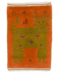 ライオンギャッベ 約44×63cm