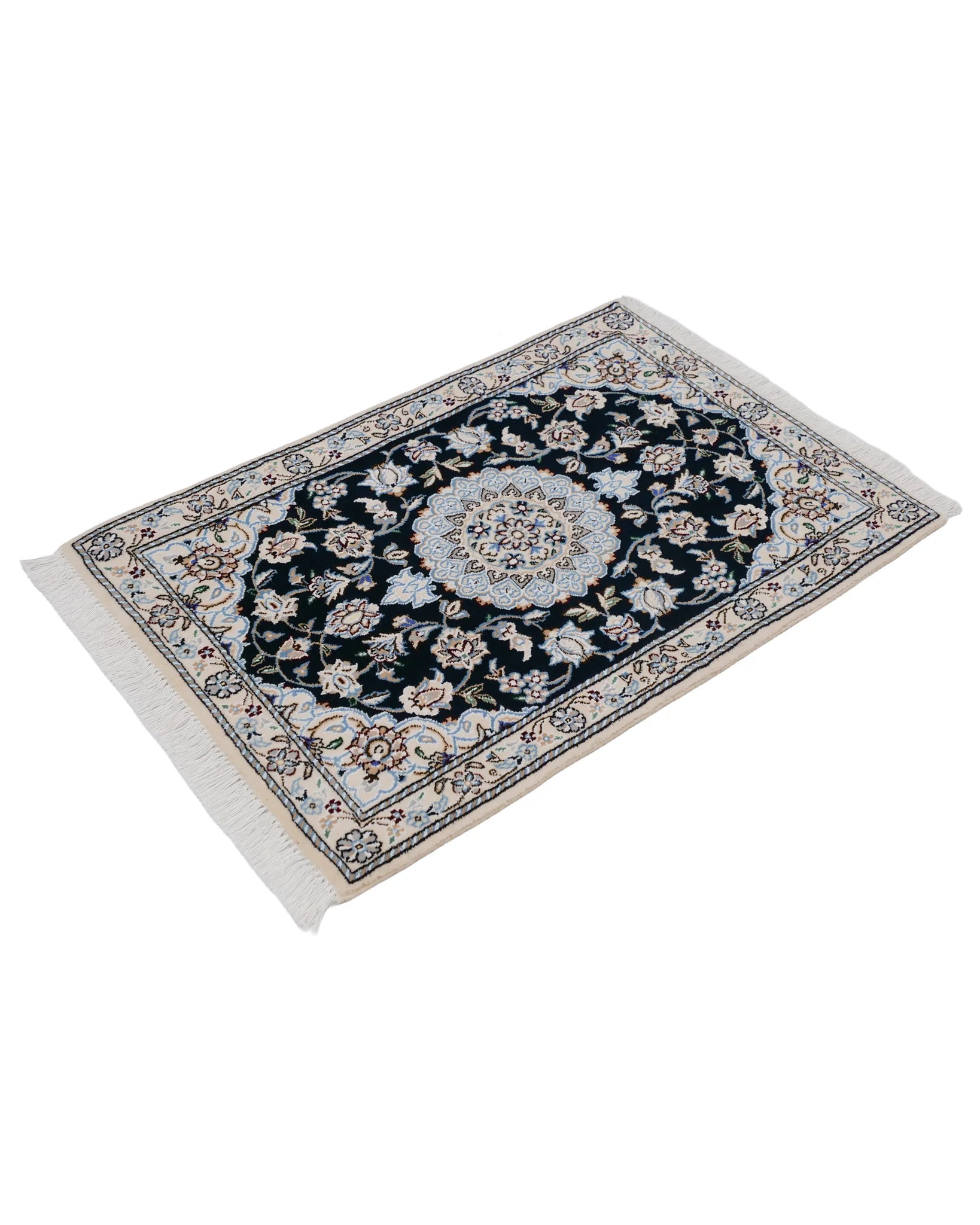 ペルシャ絨毯 ナイン産 約58cm x 88cm|SATHI RUGS ペルシャ絨毯 ナイン産 約58cm x 88cm|SATHI RUGS