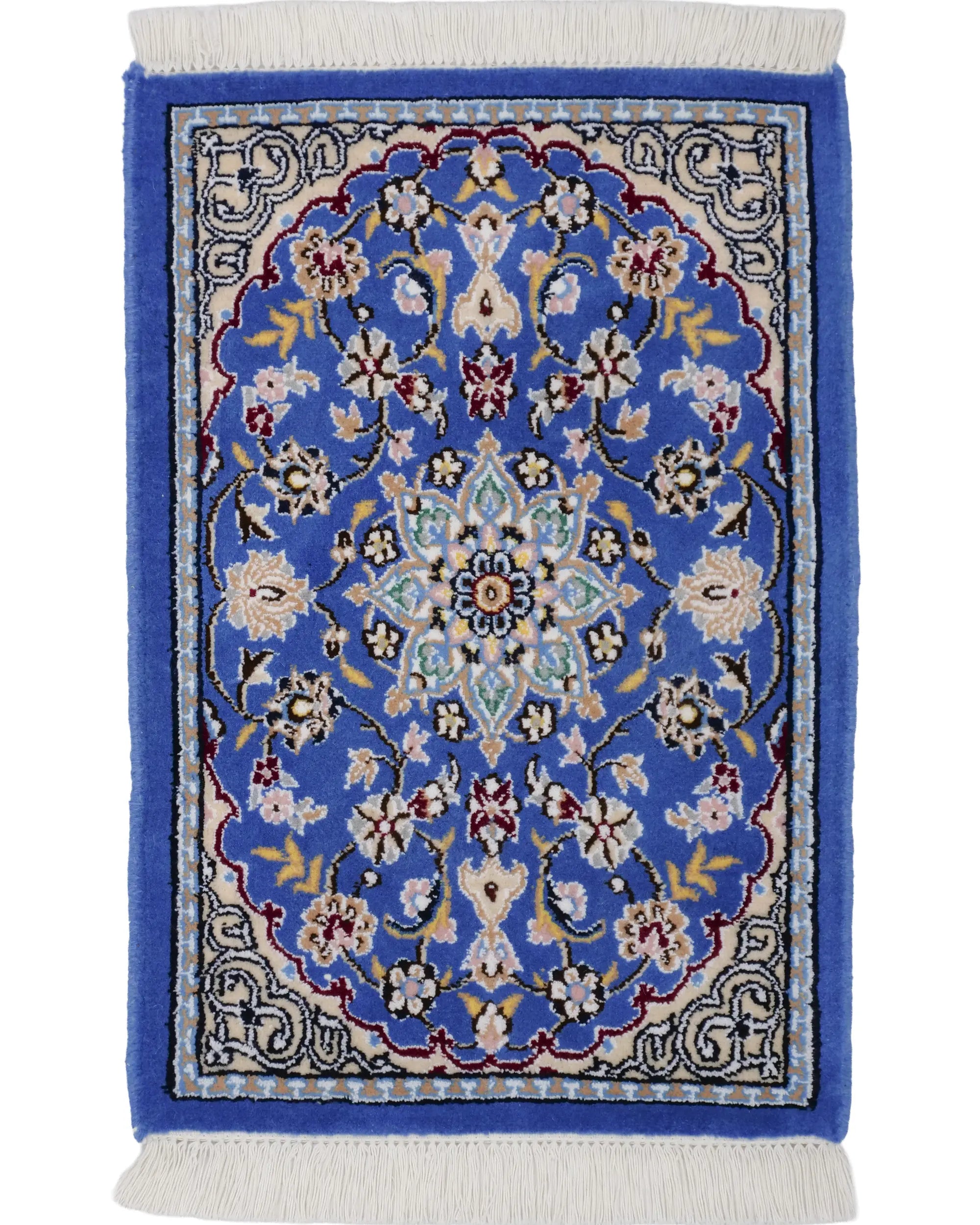 ペルシャ絨毯手織りナイン産 254x154cm ペルシャ絨毯手織りナイン産 254x154cm