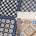 高級ペルシャ絨毯 ナイン ウール 手織り