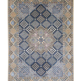 ナイン産ウール手織りペルシャ絨毯 ジョーシャガン文様