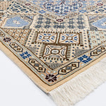 ナイン産ペルシャ絨毯 ウール 手織り リビングラグ