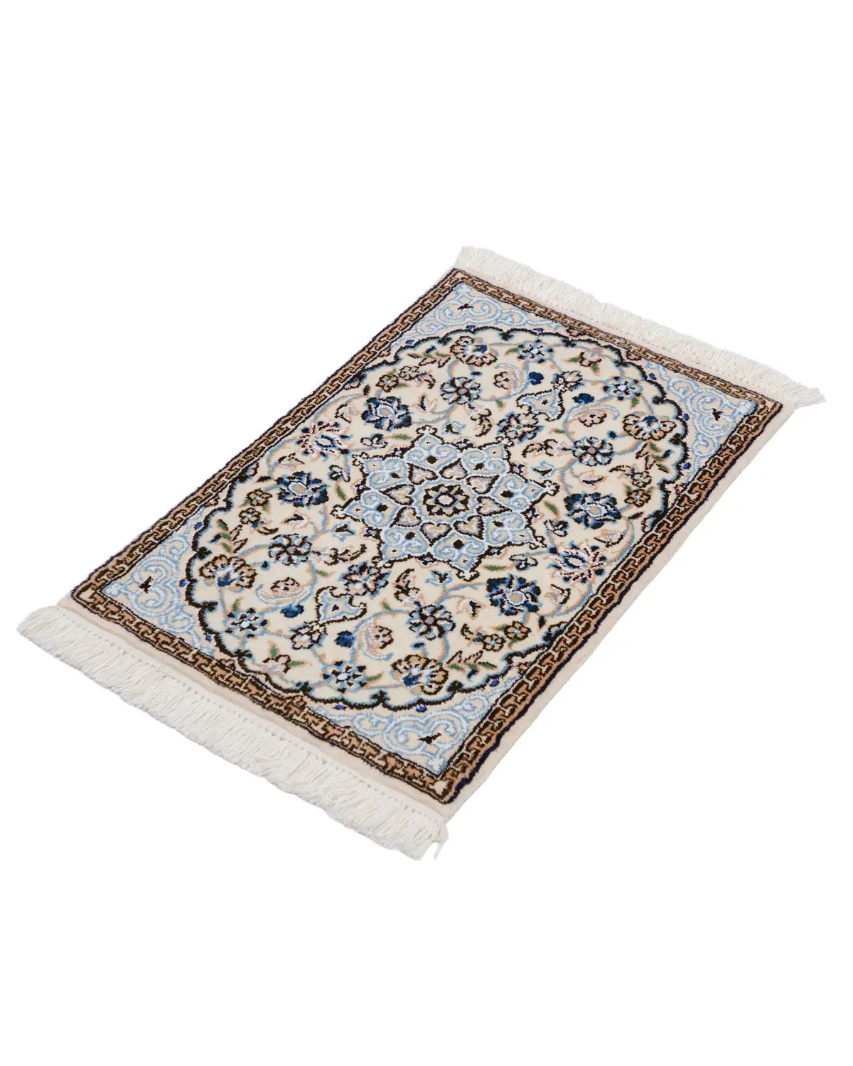 ペルシャ絨毯 ナイン産 約40cm x 60cm|SATHI RUGS ペルシャ絨毯 ナイン産 約40cm x 60cm|SATHI RUGS