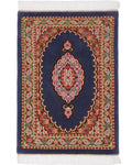 Persian Rug Qum Wool Approx. 63cm x 85cm