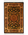 Persian Rug Qum Kazemi Workshop Silk Approx. 80cm x 122cm