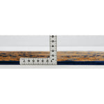 クム産シルクのペルシャ絨毯 エラミ工房 60×90cm 高級手織りラグ 玄関マット 唐草と幾何学メダリオンのデザイン