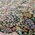 エスハギ工房製 シルクペルシャ絨毯 クム 約105×154cm