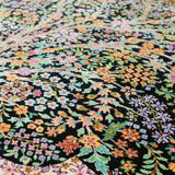エスハギ工房製 シルクペルシャ絨毯 クム 約105×154cm