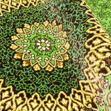 ペルシャ絨毯 クム シルク ガンバルザデ工房 直線と曲線が調和した洗練デザイン