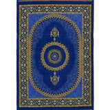 クム産ウール＆シルクの手織りペルシャ絨毯 パルサ 約78×120cm