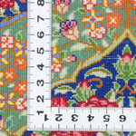 サティラグス 高級シルク絨毯 クム ラジャビヤン 花瓶モチーフ