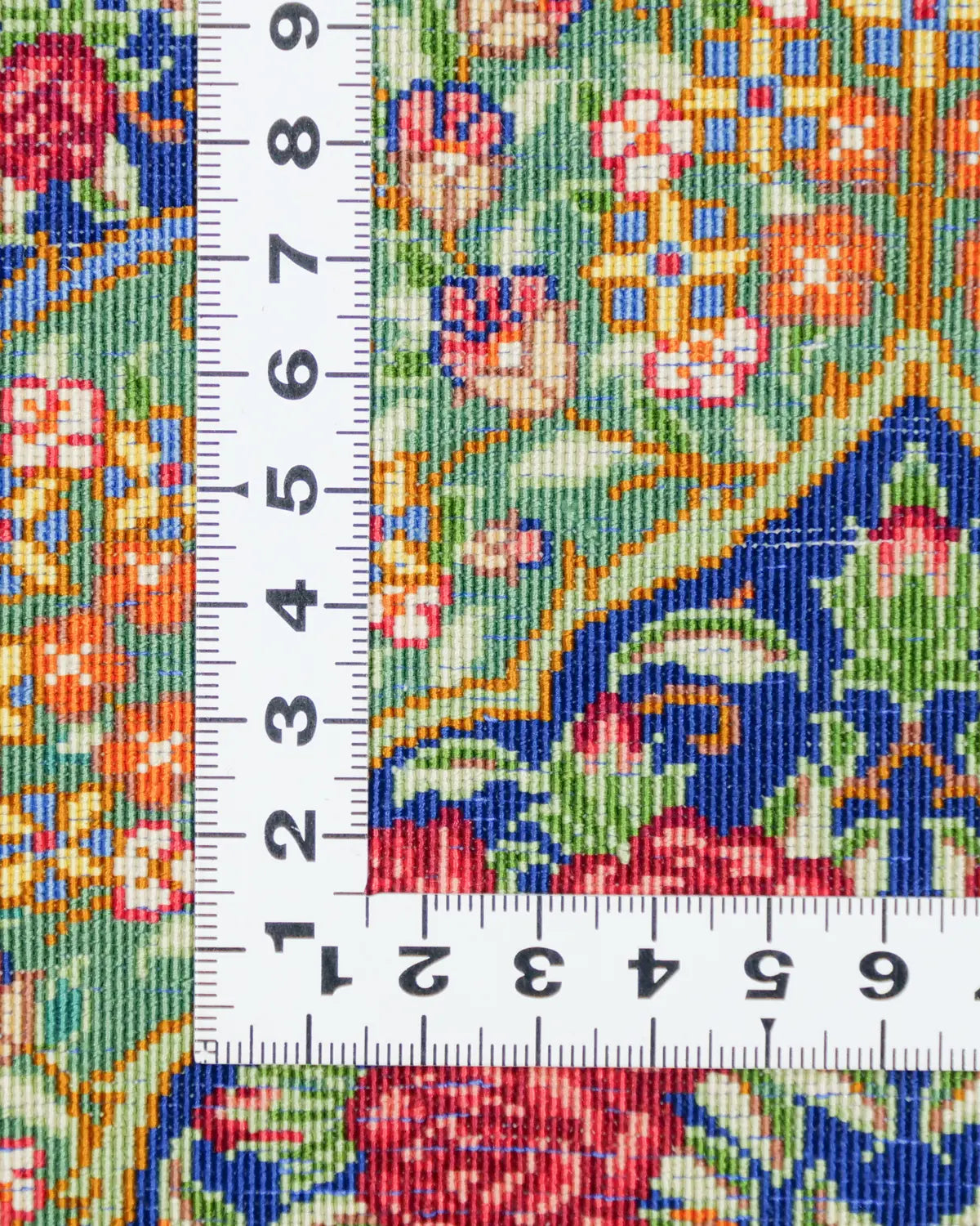 サティラグス 高級シルク絨毯 クム ラジャビヤン 花瓶モチーフ