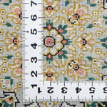 黒地シルクペルシャラグ クム産 手織り