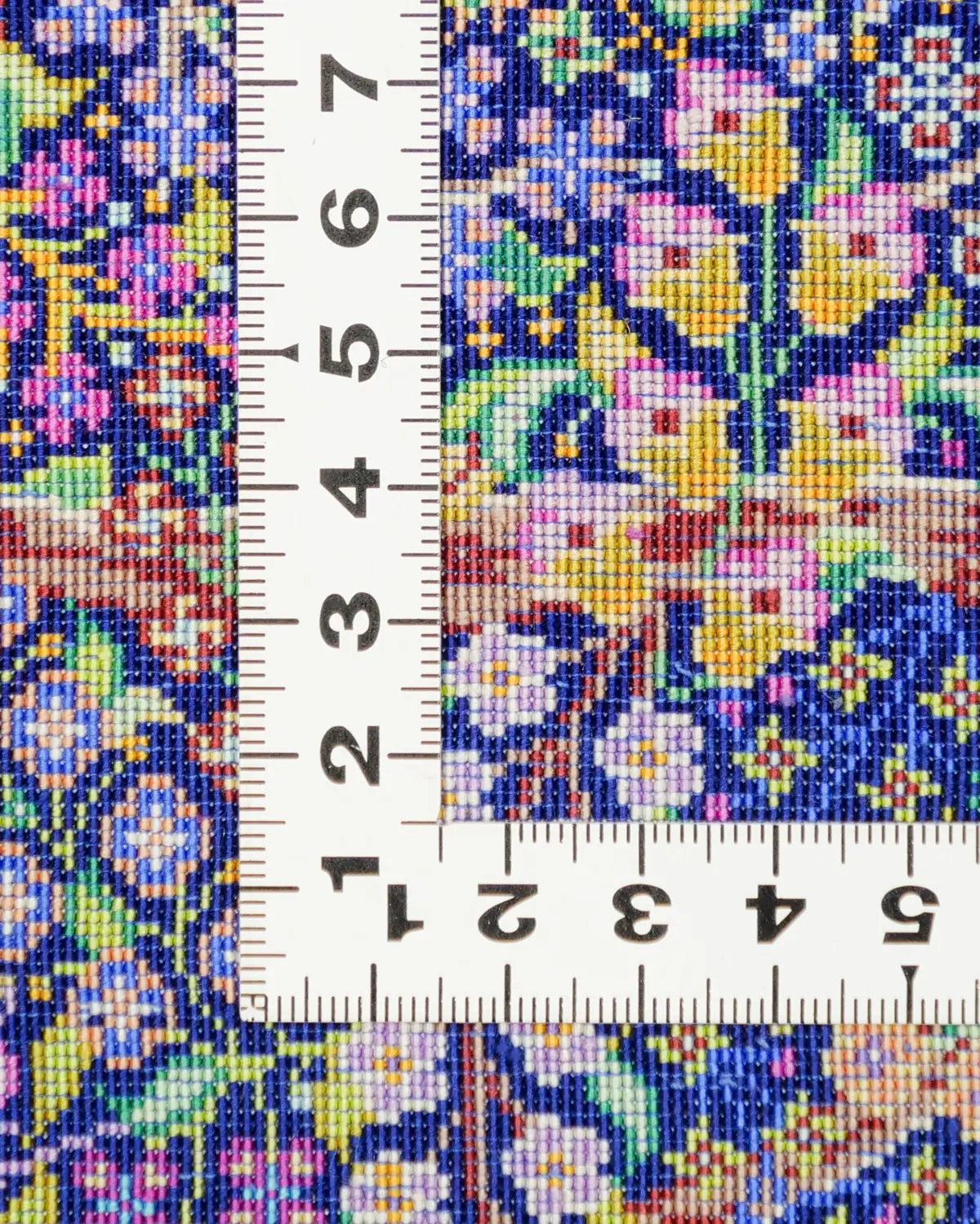 織りシルク絨毯 ペルシャ クム 花尽くし