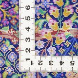 織りシルク絨毯 ペルシャ クム 花尽くし