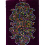 クム産シルク手織りペルシャ絨毯 レザイエ工房