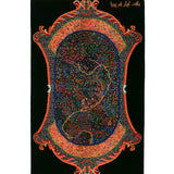 クム産シルク手織りペルシャ絨毯 プーヤ工房 生命の木