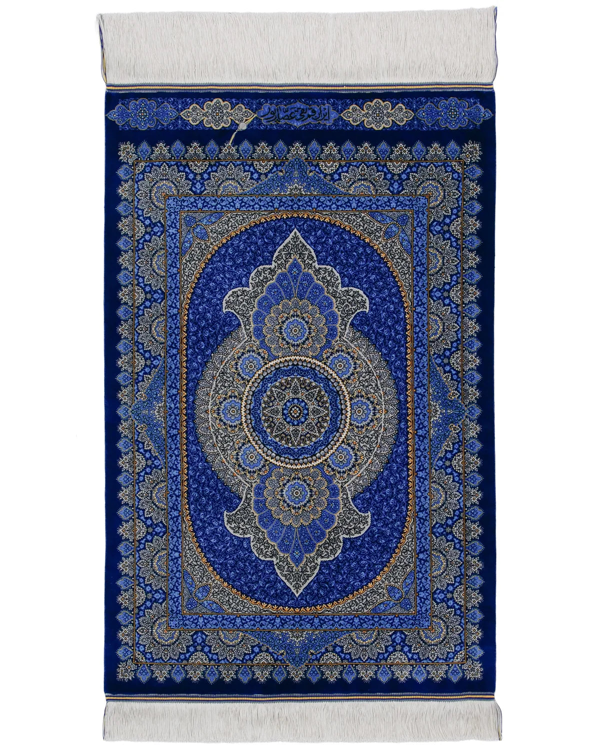 ペルシャ絨毯 クム産 アサプール工房 シルク 約60cm x 92cm|SATHI RUGS ペルシャ絨毯 クム産 アサプール工房 シルク 約60cm x 92cm|SATHI RUGS