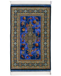 Persian Rug Qum Bagherzadeh Workshop Silk Approx. 78cm x 130cm