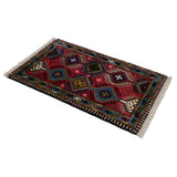 Persian carpet, Yarame, approximately 60cm x 100cm