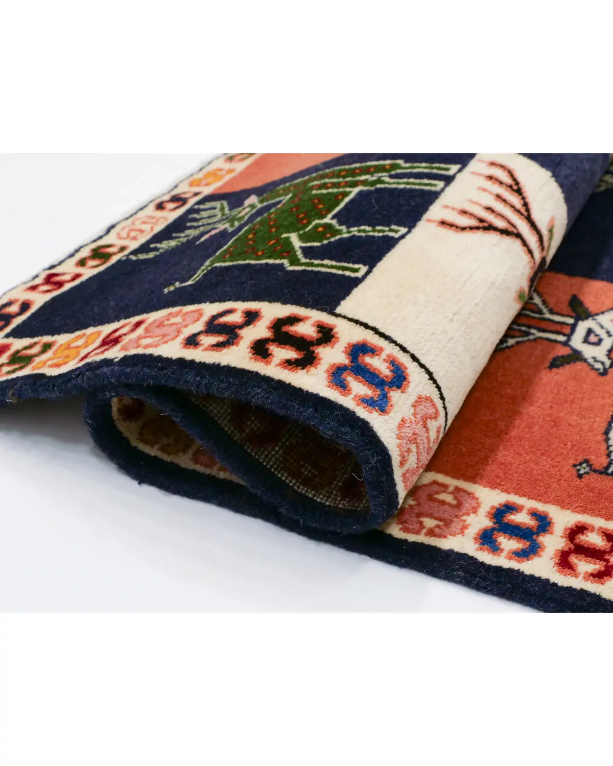 ペルシャ絨毯 ヤラメ 約60cm x 95cm｜SATHI RUGS