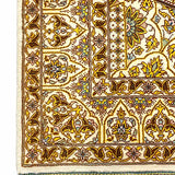 ペルシャ絨毯 黄色