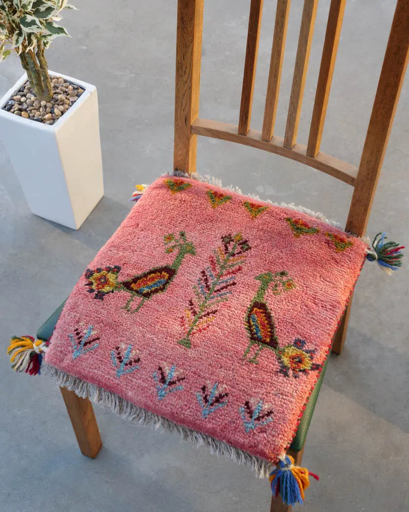 ペルシャギャッベ 約39cm x 41cm|SATHI RUGS ペルシャギャッベ 約39cm x 41cm|SATHI RUGS
