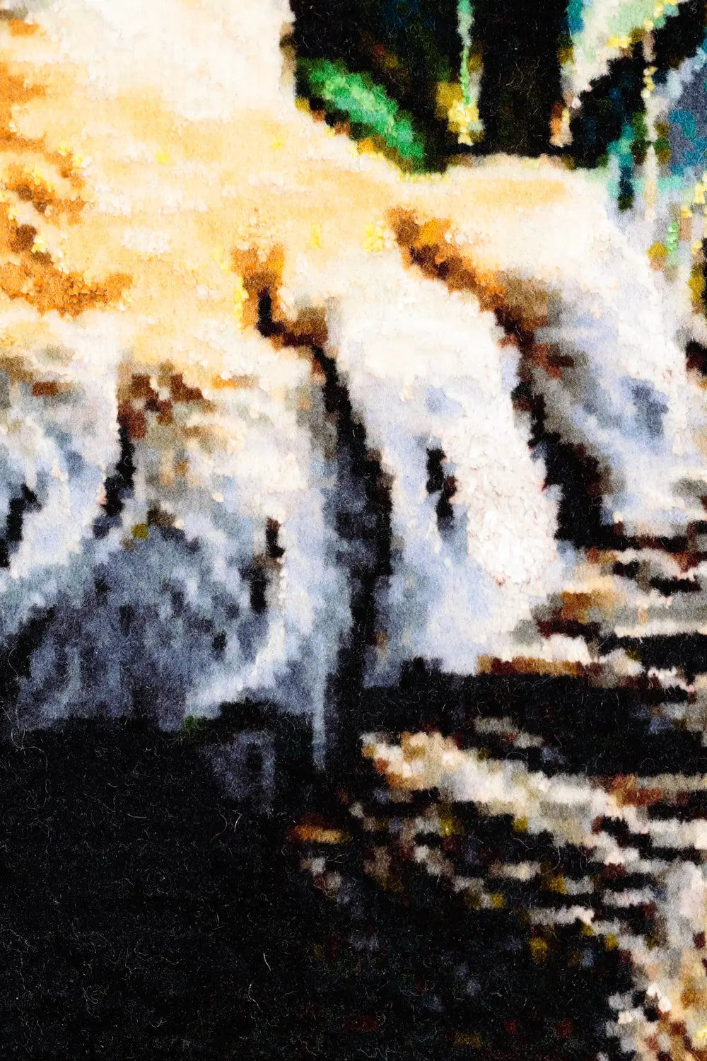 ペルシャ絨毯 タブリーズ産 ウール&シルク 約70cm x 100cm|SATHI RUGS ペルシャ絨毯 タブリーズ産 ウール&シルク 約70cm x 100cm|SATHI RUGS