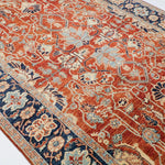 大判アフガニスタン絨毯 ウール 手織り リビング用