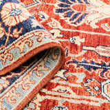 花のような文様 アフガニスタン産ウール絨毯