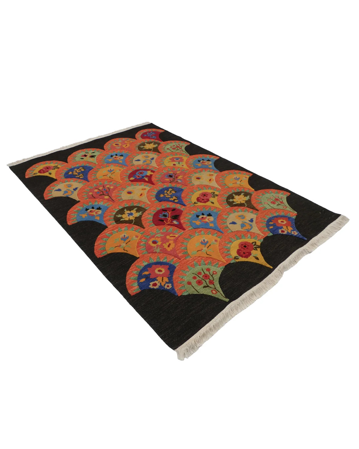 手織りインド絨毯