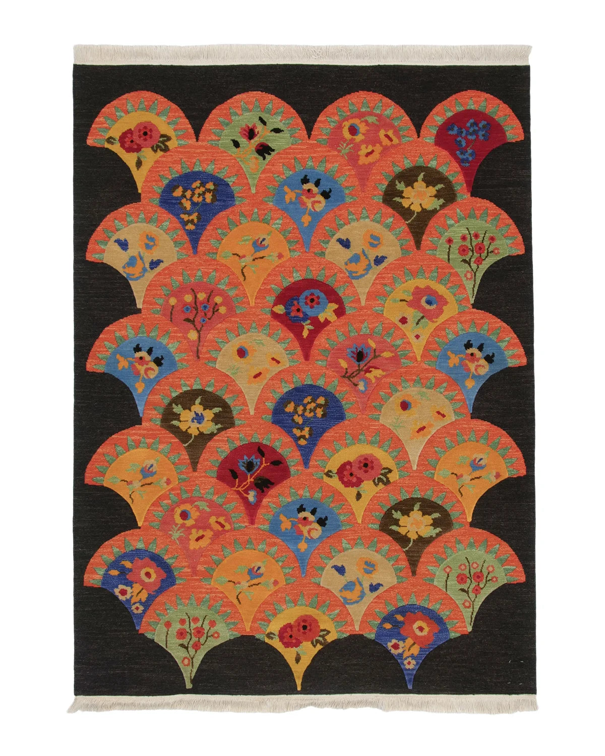 手織りインド絨毯