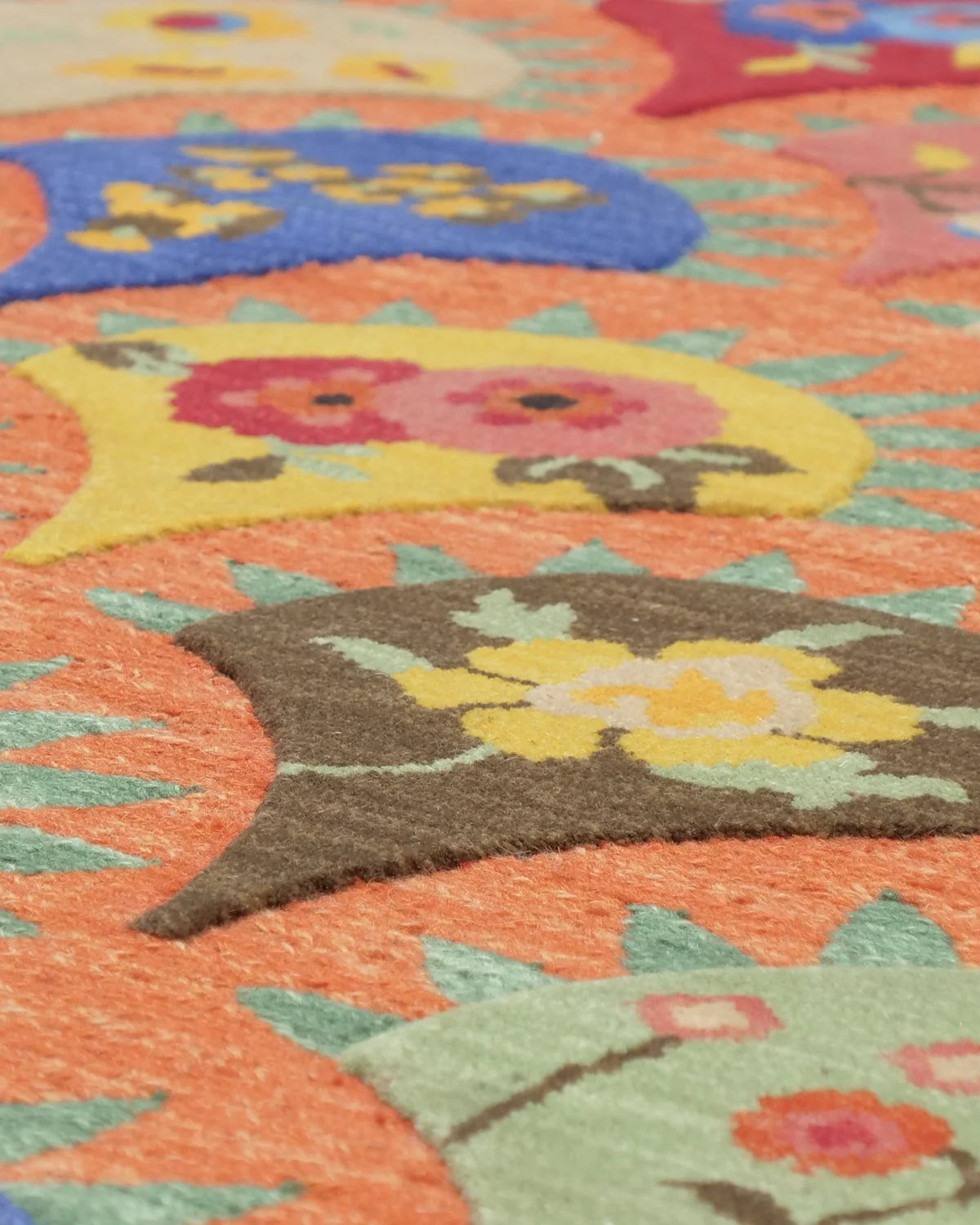 手織りインド絨毯