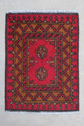 トライバルラグ 約48×63cm