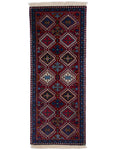 ペルシャ絨毯 ヤラメ 約60×145cm