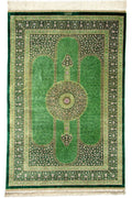 Persian Rug Qum Masoumi Workshop Silk Approx. 125cm x 198cm