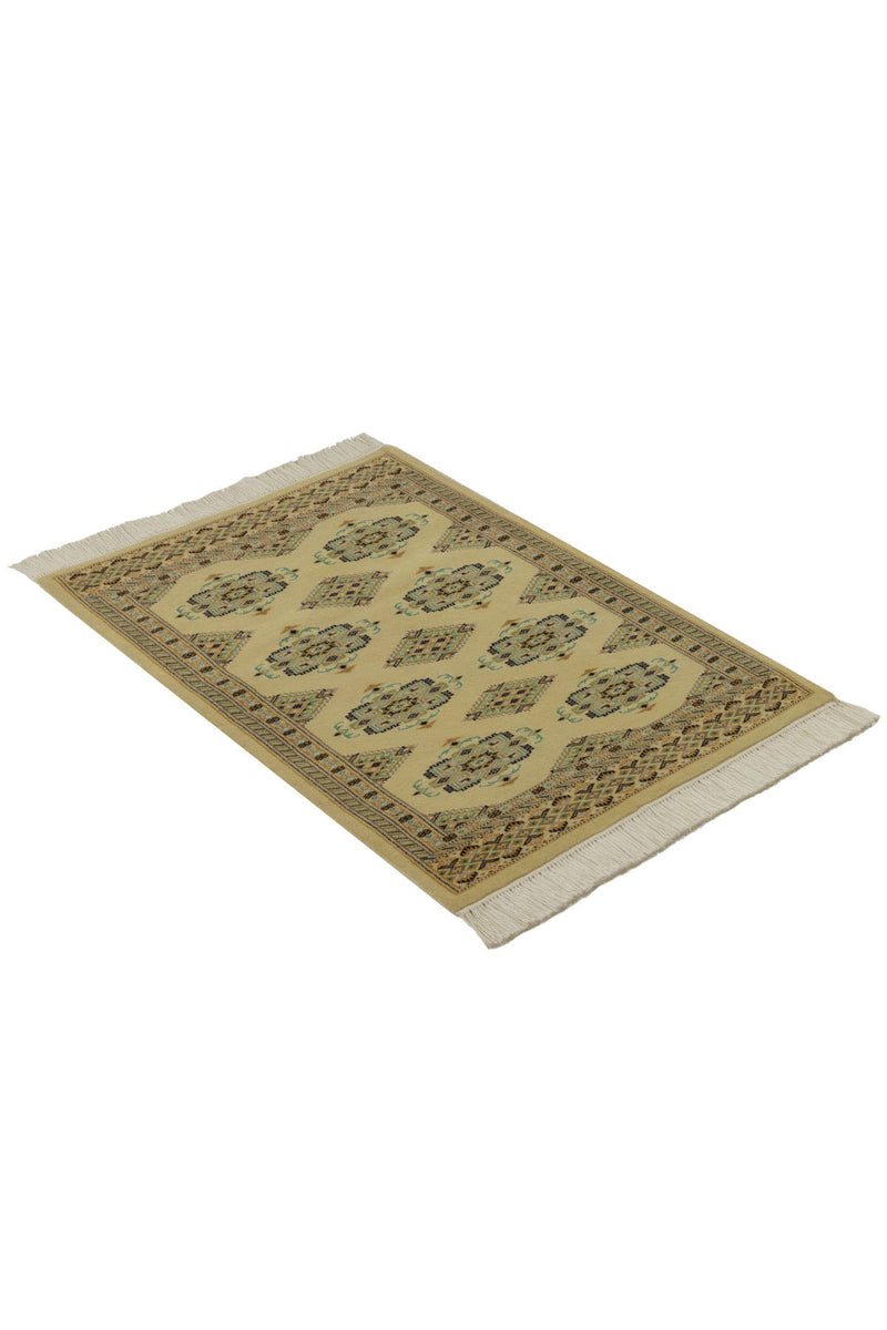 パキスタン絨毯 <br>ファインクオリティ <br>約65cm x 95cm