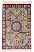Persian Rug Qum Silk Approx. 58cm x 90cm