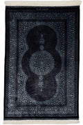 ペルシャ絨毯 クム産 シルク 約81×123cm