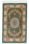 Persian Rug Qum Musavi Workshop Silk Approx. 74.5cm x 119cm
