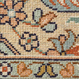 カシミール産シルク絨毯の織りの密度
