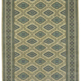伝統的なベージュパキスタン絨毯