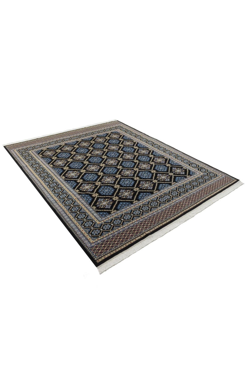 パキスタン絨毯<br>ファインクオリティ<br>約205cm x 244cm　