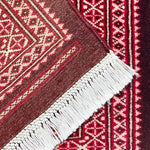 パキスタン絨毯　ファインクオリティ　約65cn x 96cm
