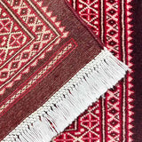 パキスタン絨毯　ファインクオリティ　約65cn x 96cm
